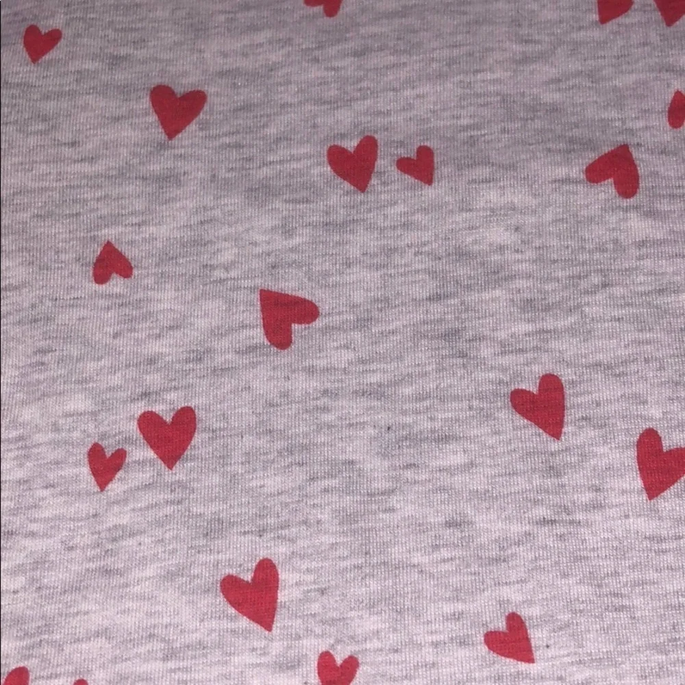 NWT Old Navy Girls grey dress with hearts size 4